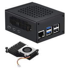 Metal Case for Raspberry Pi 5 with Pi 5 Activ...