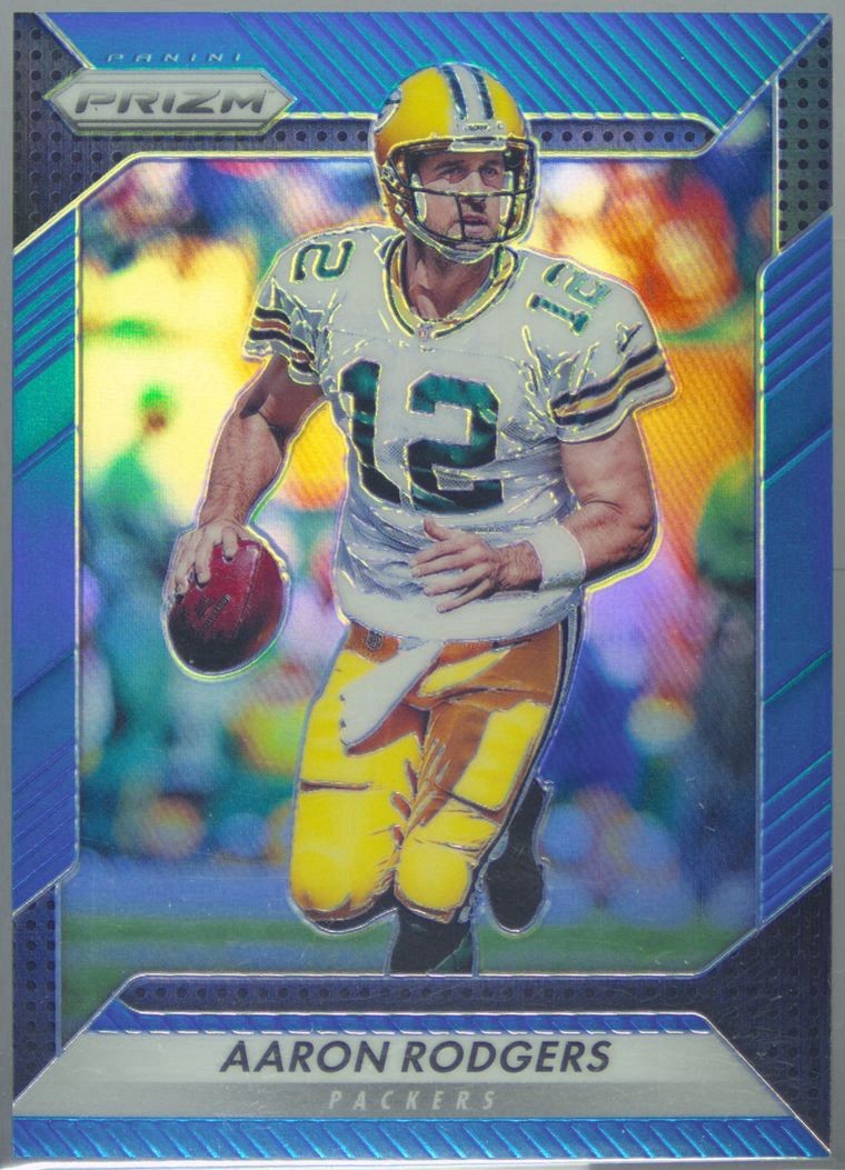 2016 Panini Prizm - Aaron Rodgers Light Blue Prizm #89 (PSA 10) (120/199)