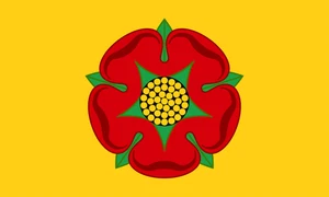 Lancashire Flag Self Adhesive Vinyl Sticker