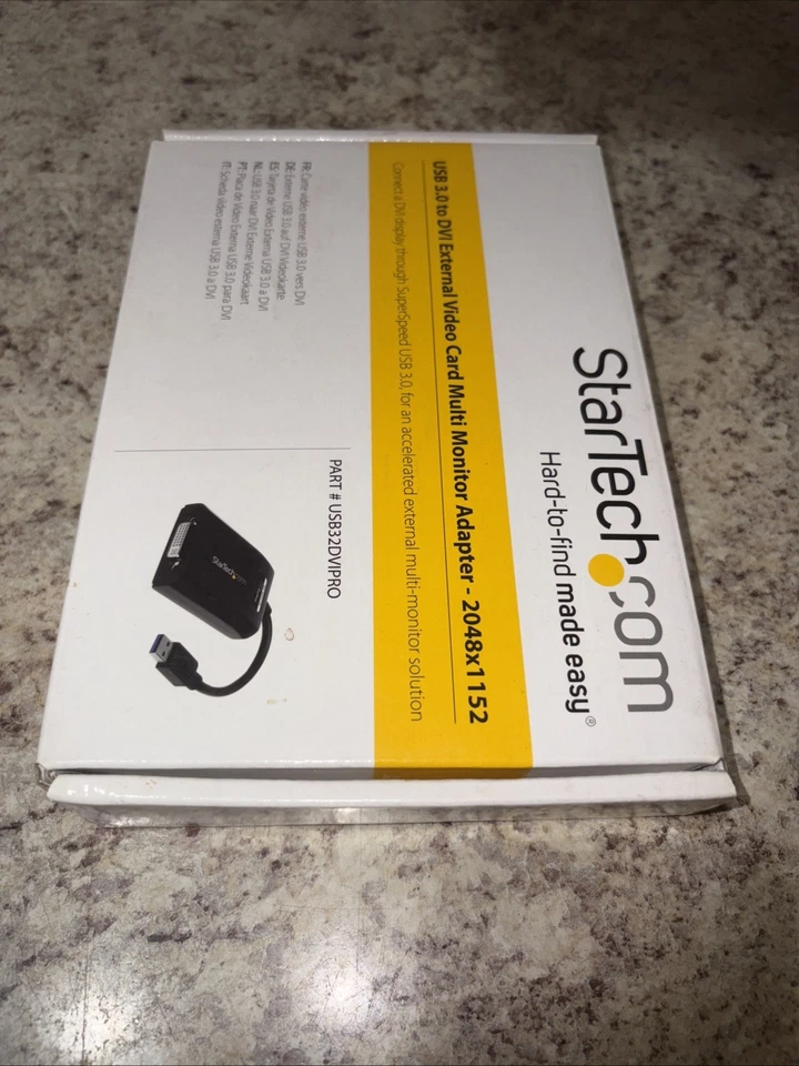 StarTech USB32DVIPRO USB 3.0 to DVI External Video Card Multi Monitor Adapter - Image 4 of 4