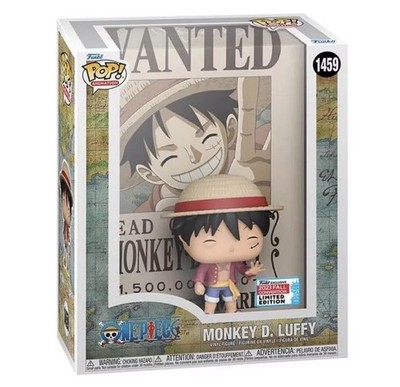 Funko Pop! One Piece Monkey D. Luffy Wanted Poster NYCC 2023 #1459 | OVP & NEU |