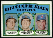 1972 Topps Darrell Porter Rookie Card #162 ~ VG-EX ~. rookie card picture
