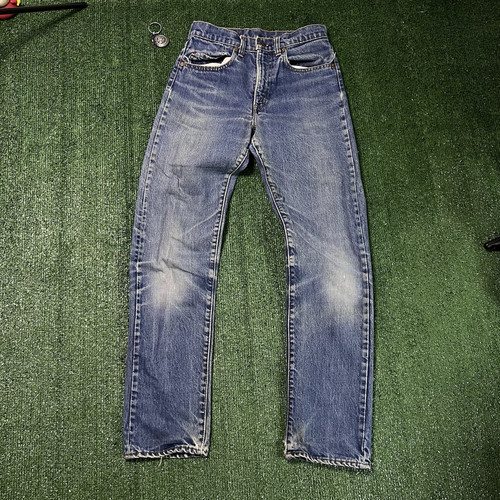 Vintage 70er Jahre LEVIS 505 0217 Single Stitch Denim Jeans Talon 42 Knopf Stempel 5 - Bild 4 von 15