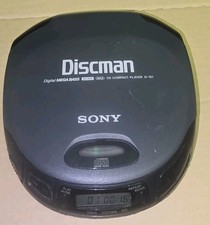 Sony Discman D-151 Portable CD Player Mega Bass Tested Works '96 Vintage Walkman