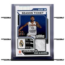 2025-26 Panini Contenders EuroLeague - Holo #ETS-ALM Izan Almansa Patch /49