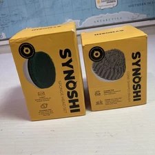 Synoshi  Spin Scrubber Replacement Cone Brush & Sponge Heads NEW