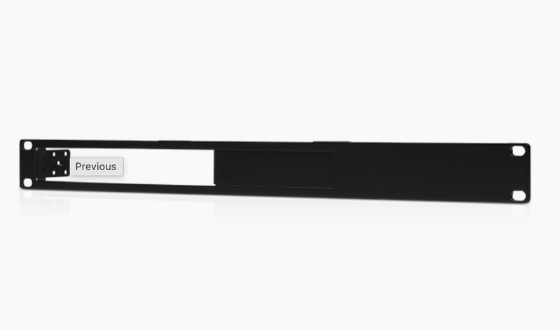 UBIQUTI - ER-RMKIT - EdgeRouter 6P Rack Mount Kit 19 in -Rackmount