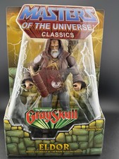 Masters of the Universe Classics MOTU Eldor New W Mailer Box And Sticker Sheet