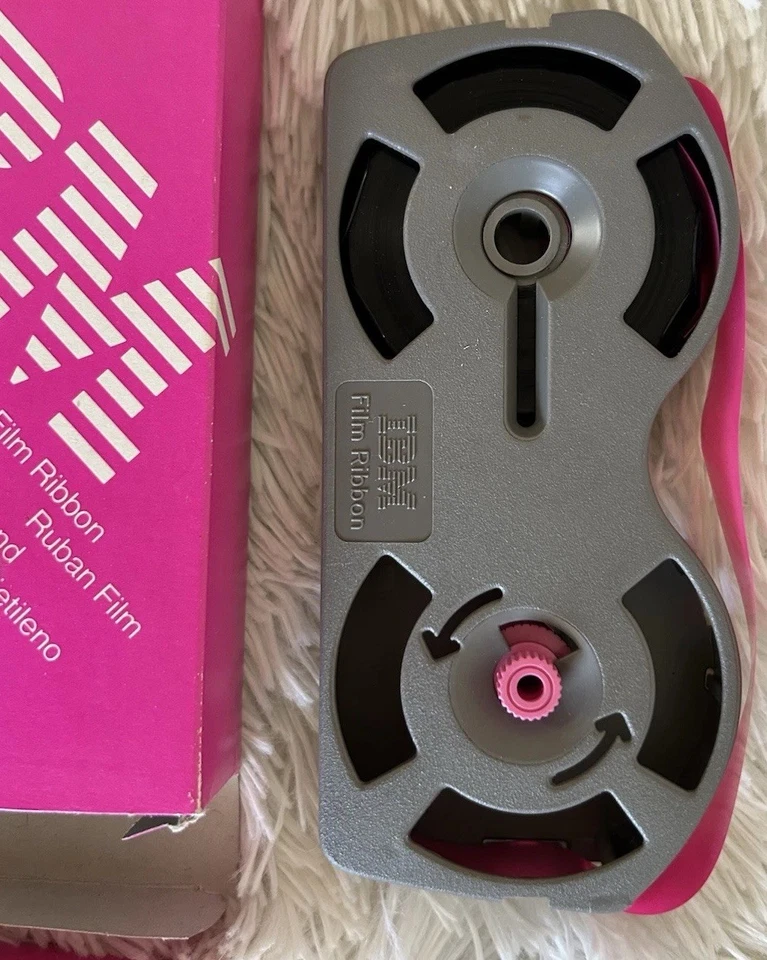 Vintage IBM Carbon Film Ribbon Black Set of 2 Made in France #1136390 - Image 4 of 4