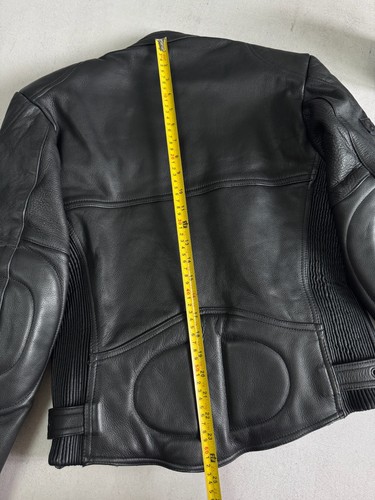 Belstaff Racing Leather Jacket Black Mens S Size F1 Formula Uno Rare Luxury - Picture 15 of 21