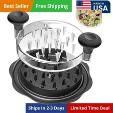 Ukeetap 10" Pro Chicken Shredder Tool Twist Large for Kitchen, BPA-Free Food-Saf