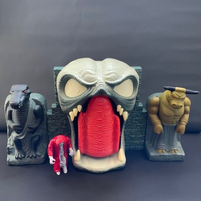 Vintage Thundercats Mumm Ra Tomb Fortress Spielset + Mumienfigur LJN Toys 1986