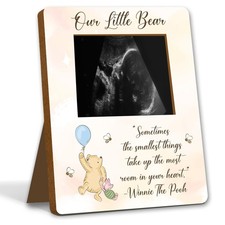 Winnie Baby Shower Picture Frame, the Pooh Ultrasound Picture Frame, Winnie B...