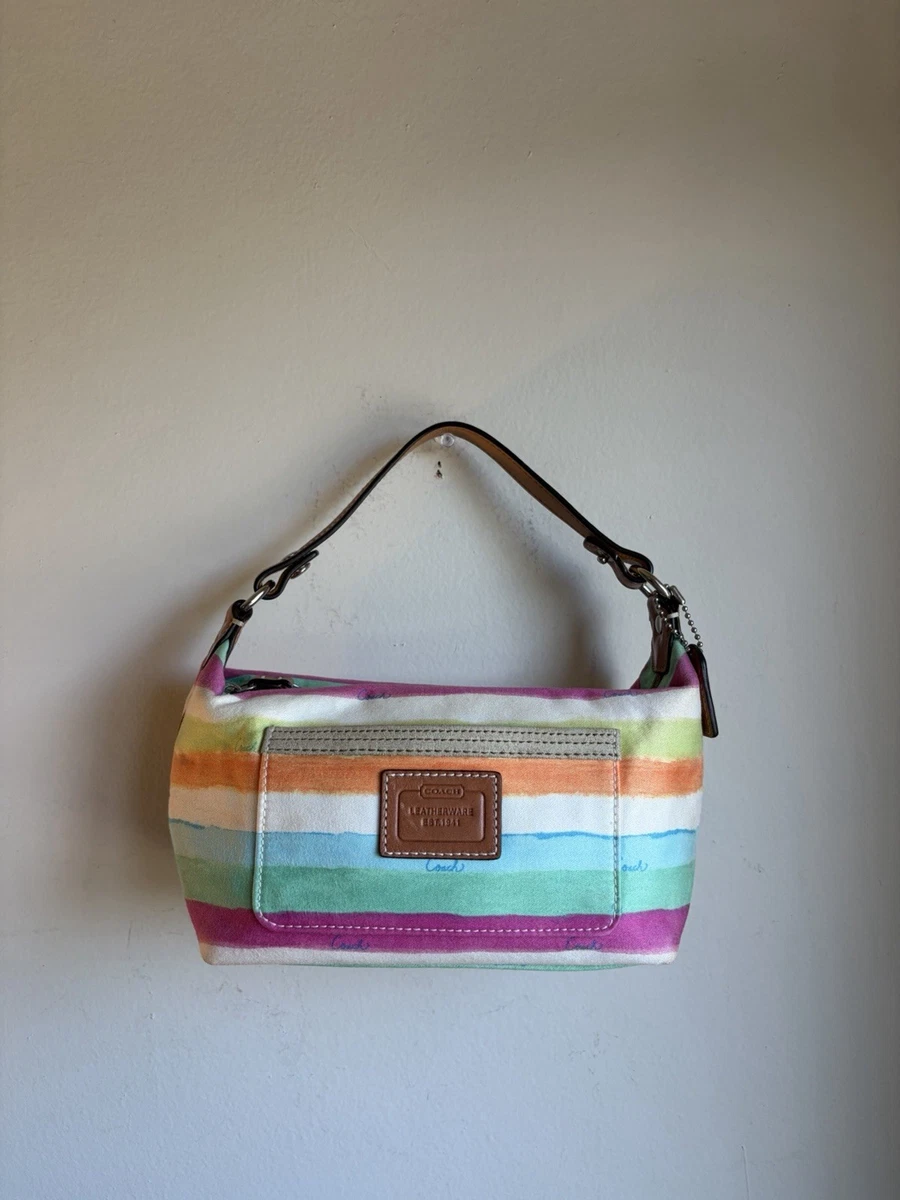 Coach Striped Mini Bags & Handbags for Women for sale | eBay