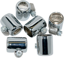 Namz - Oil Line Hose Clamps Chrome 38 6-pack Nhc-ch206 Namz - Oil Line Hose Clamps Chrome 38 6-pack Nhc-ch206