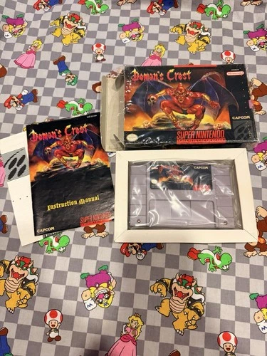 Demon's Crest (SNES Super NES Nintendo) Complete CIB