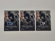2018 DAURICE FOUNTAIN Panini Luminance Draft Day Signatures AUTO Card Lot (3)