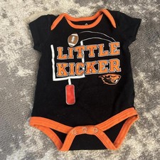 Gen 2 Infant Black Oregon State Beavers Bodysuit Size 0-3 months