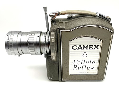 Cámara de película Camex 8 Cellule Reflex Angenieux Type K3 1:1.4 F:9-36 mm doble 8 mm - Imagen 5 de 6