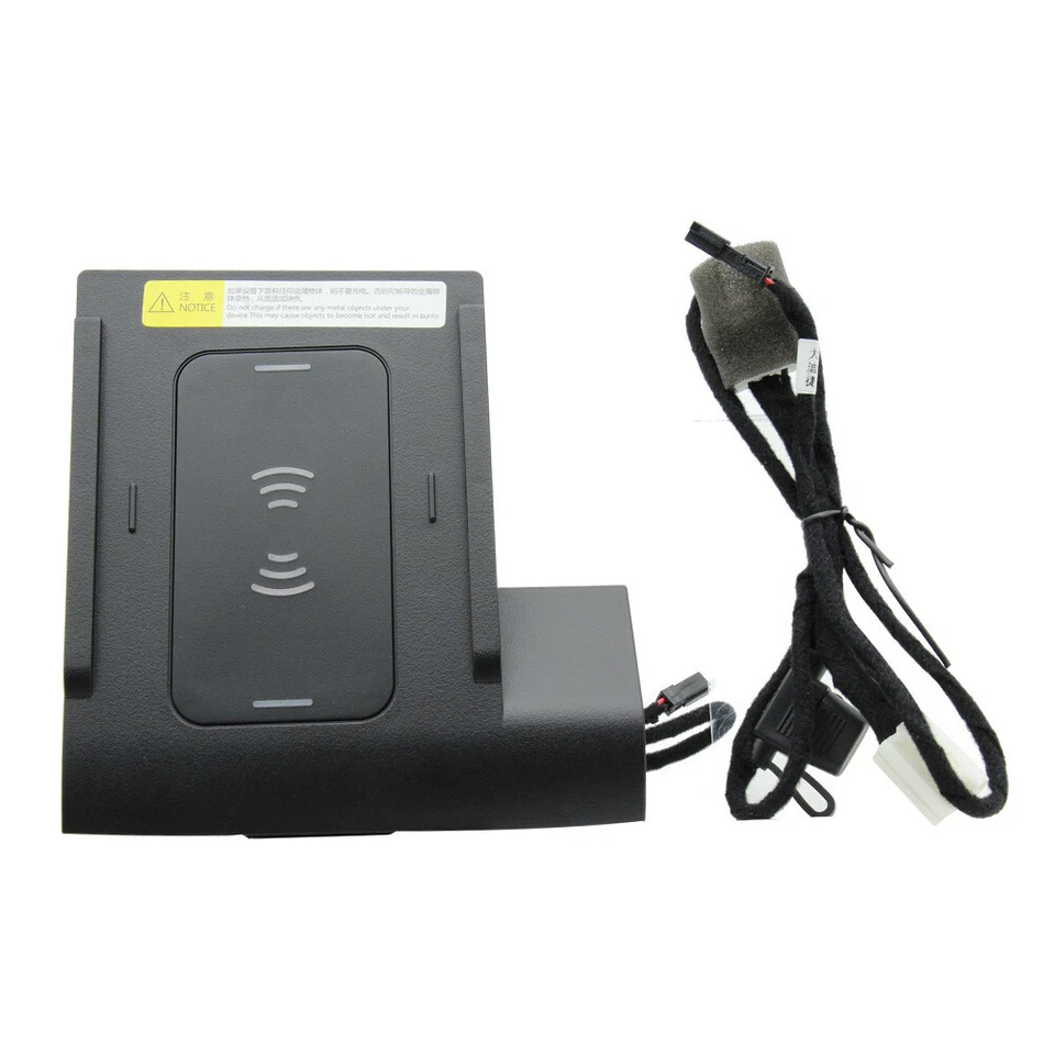 For Volkswagen Golf MK7 2014-2019 Wireless Car Charger Phone Fast Charging Pad Foto 2 de 4