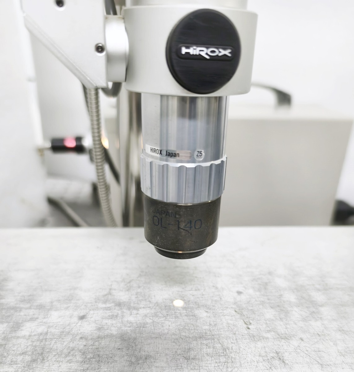 HIROX HI-SCOPE ADVANCED KH-3000 DIGITAL MICROSCOPE w MX-10C LENS