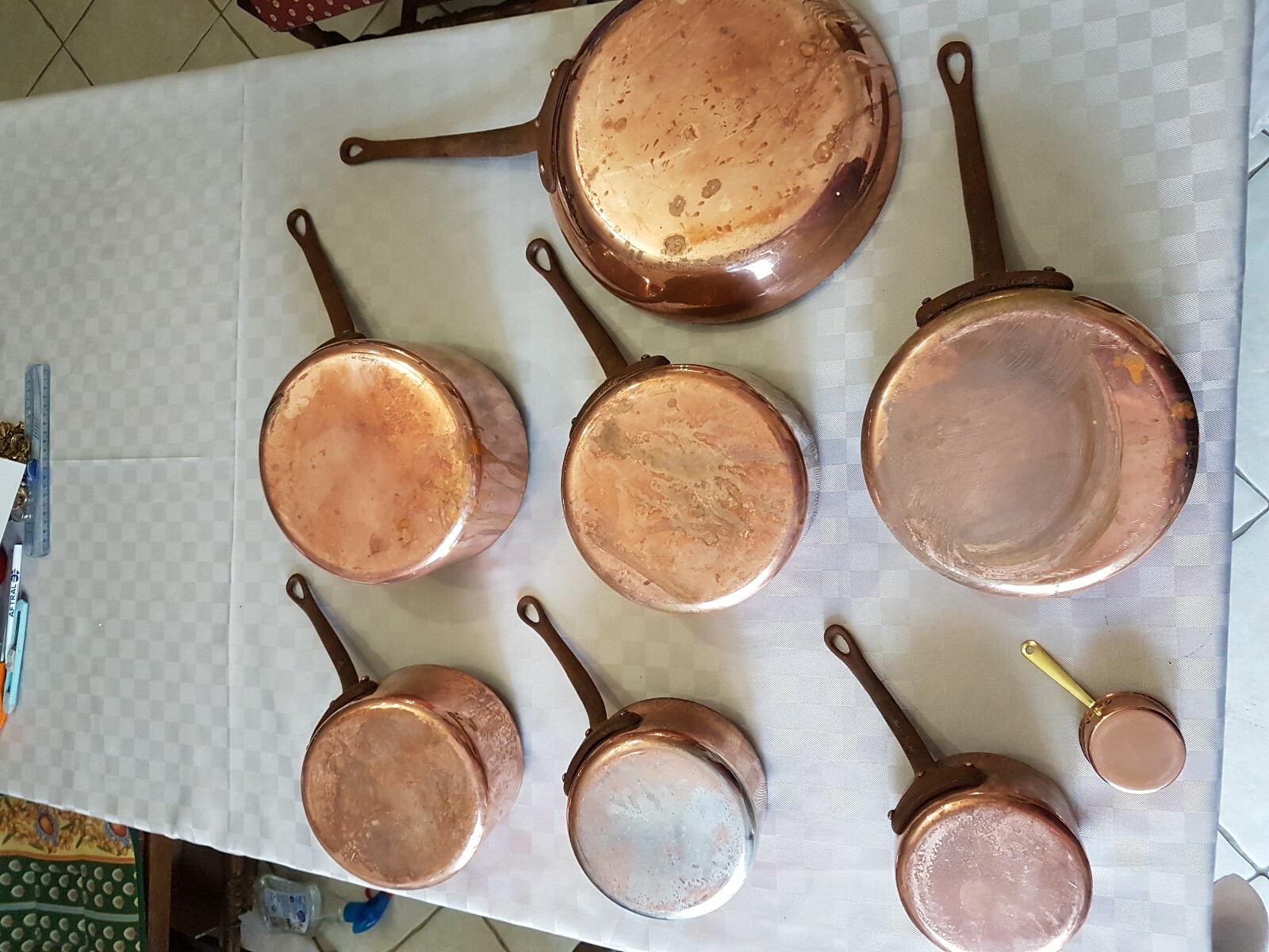 Casseroles Cuivre Villedieu d’occasion