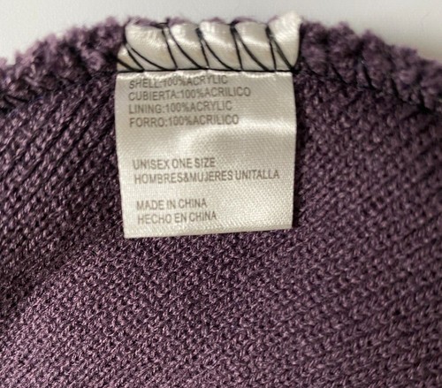 Cappello con polsino Winter Essentials - a scelta - grigio scuro Lt grigio nero viola blu NUOVO - Foto 21 di 25