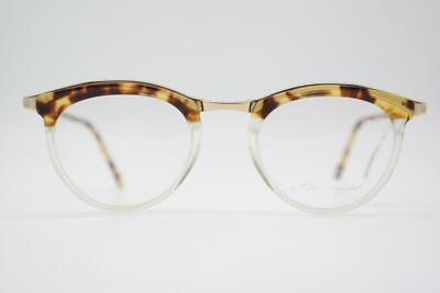 Vintage Glasses Blumarine BM 83 Brown Transparent Gold Oval Glasses Frame