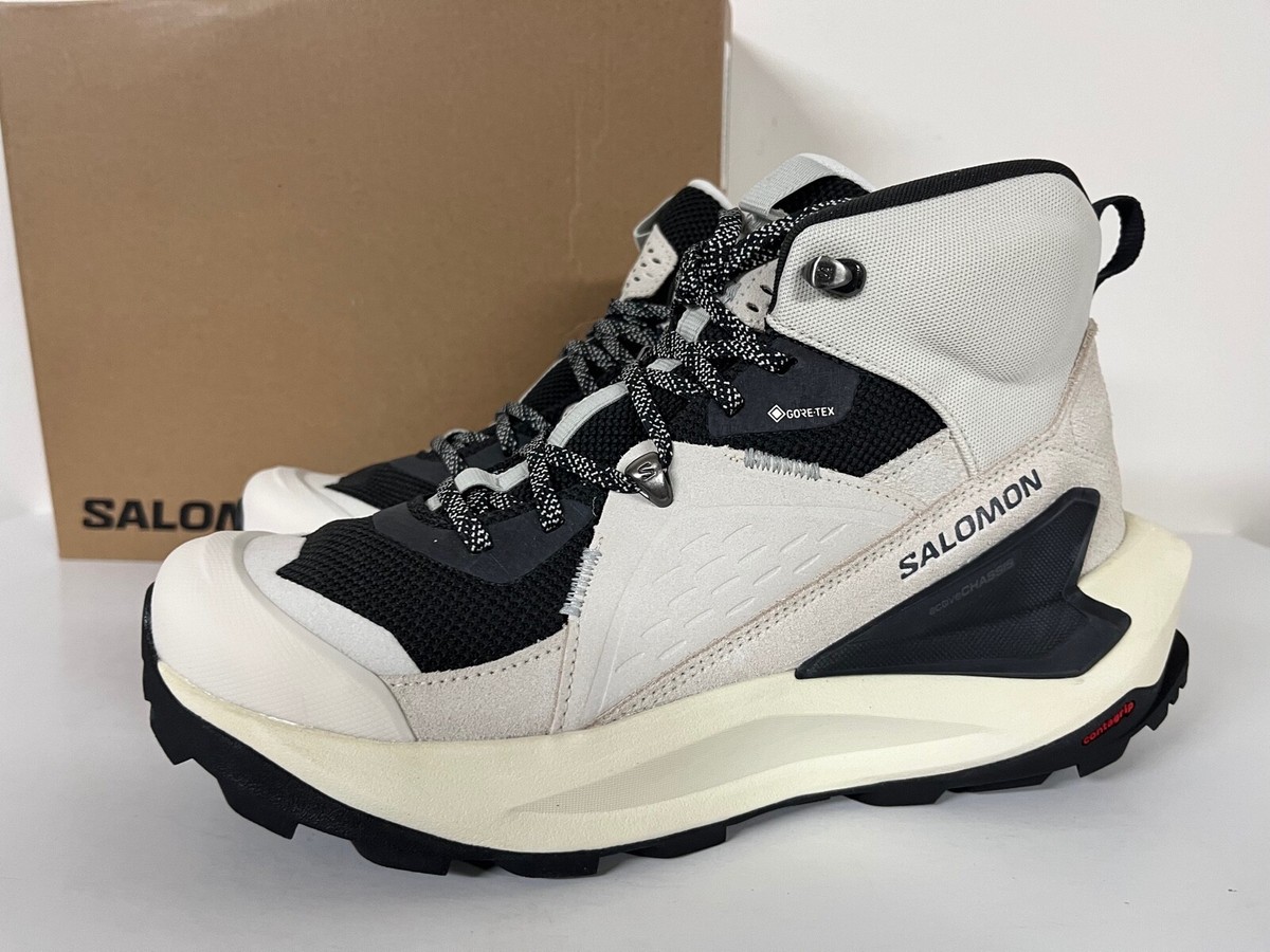 Womens Salomon Elixir Mid GTX GoreTex WATERPROOF Vanilla Ice