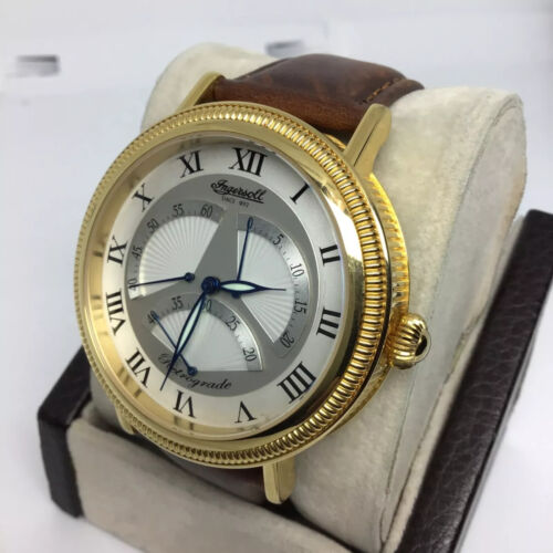 Ingersoll Automatic IN2601 Crazy Horse Gold Tone Men's Watch - Picture 2 of 12