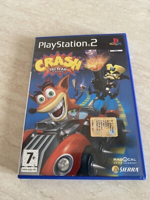 Sony Playstation 2 Crash Bandicoot Tag Team Racing 2005 Console Game