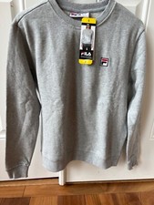 Fila Women's Sweatshirt Pullover Crewneck Size Small Gray