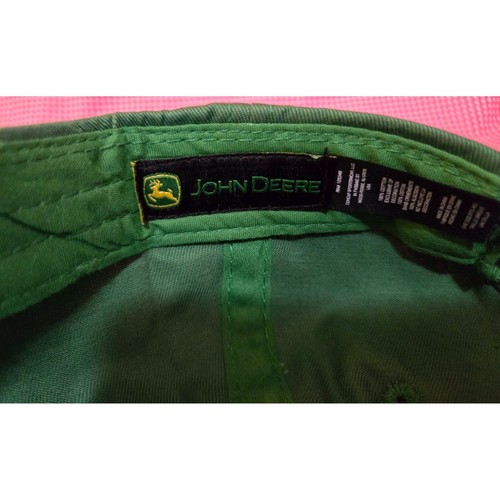 John Deere Greenmark Equipment Adjustable Snapback Hat - One Size Fits Most - Picture 5 of 6