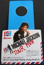 Michael Jackson Pub PLV PEPSI BAD Display Bottle Advertising JAPAN PROMO 1988