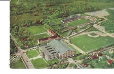 POSTCARD ATHLETIC DEPARTMENT OF PURDUE UNIVERSITY  AERIAL VIEW LAFAYETTE INDIANA