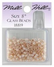 Mill Hill Glass Beads - Color 18819 Opal Blush Color 8/0 Glass Bead - 6 Grams