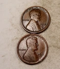1911-D+1916-S Lincoln Wheat Cent Penny Set/Lot * Fine/VF * 2 Coins * XWL220