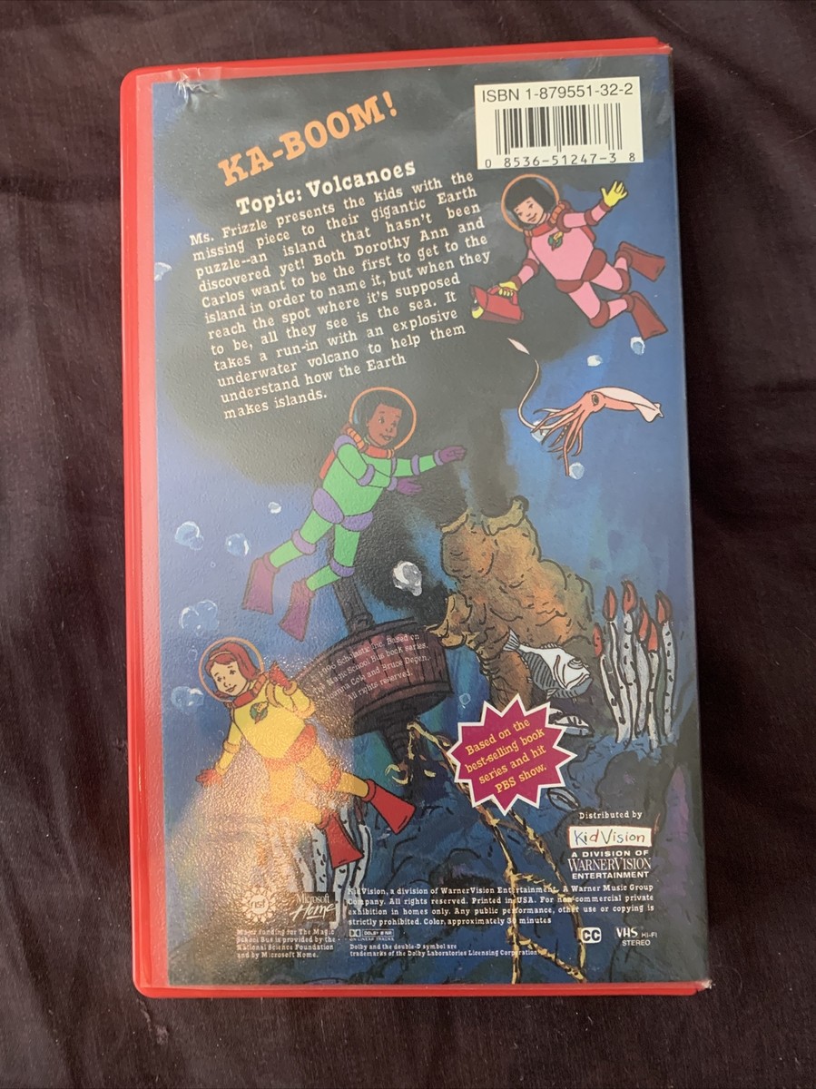 その他 Magic School Bus - Blows Its Top [VHS] [Import] The Magic School Bus Blows Its Top Vintage Scholastic Video