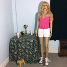 SO - SHORTS -  WHITE Cotton Lace - 2 Pockets - Women Size 7