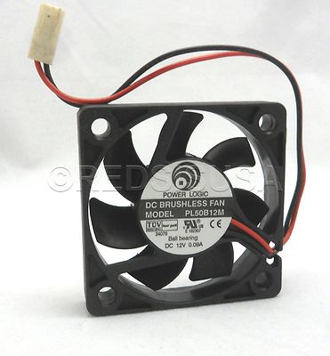 Power Logic - Square Fan DC 12V 0.09A, 50x50x10mm PL50B12M