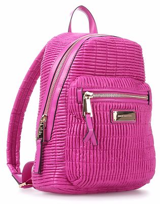NWT Juicy Couture Nouvelle Pop Nylon Backpack Juicy Couture Small Backpack French Latte Color Pullout  main image 3