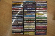 57X Cassette Tape Lot Mixed Compilations Rock Easy Listening Christmas ETC