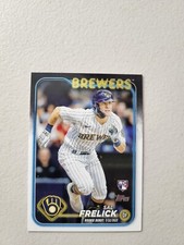 2024 Topps Update #US10 Sal Frelick Rookie Debut RC Milwaukee Brewers NM