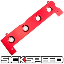 RED ALUMINUM SERIES SPARK PLUG VALVE COVER FOR 2012-15 SI 2013-17 ILX