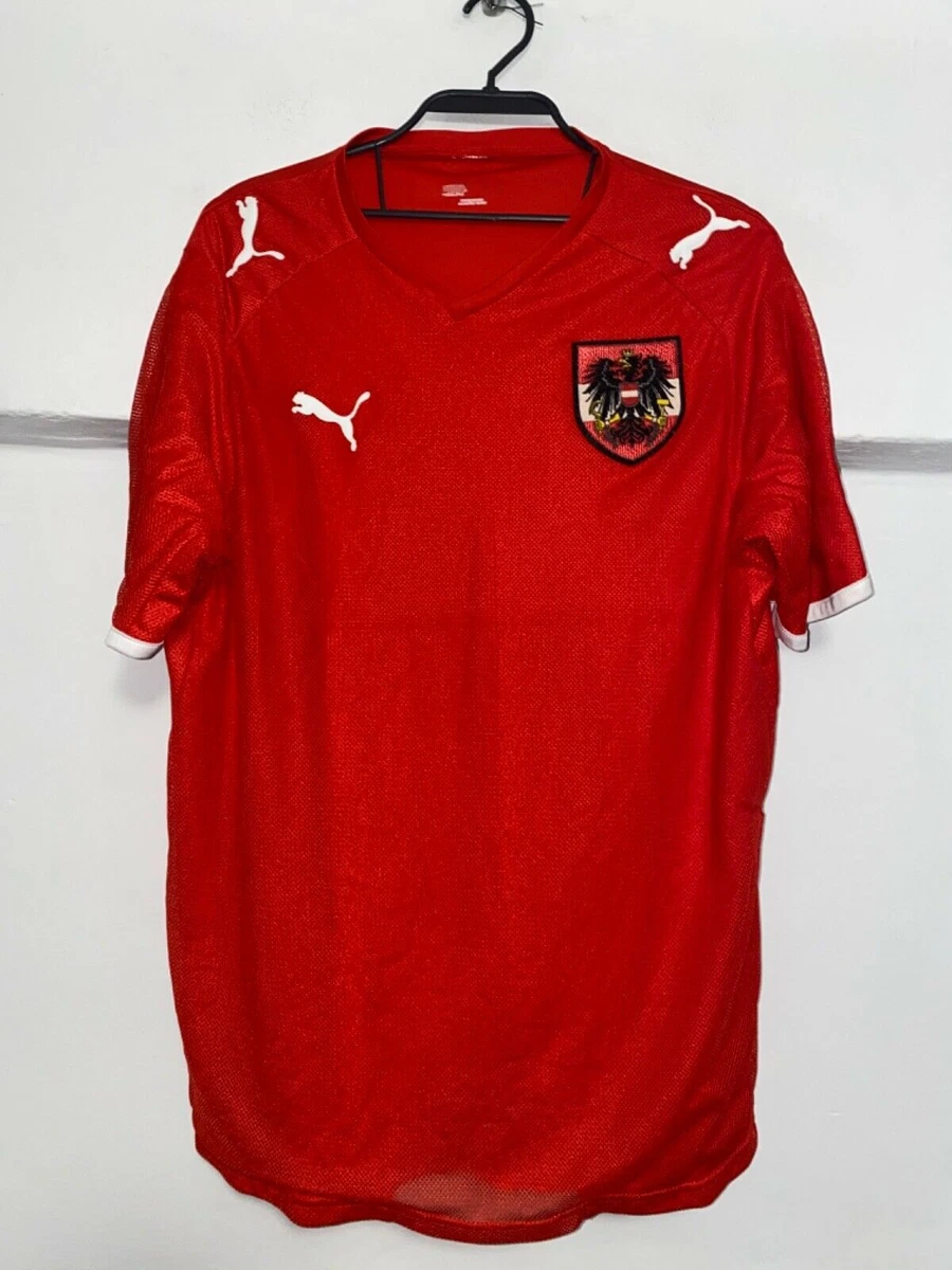 Puma Austria Home Football Shirt Jersey Mens Size S eBay