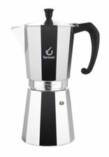 CAFFETTIERA FOREVER MISS MOKA PRESTIGE 18 TAZZE DICIOTTO TAZZE ALLUMINIO CAFFE'