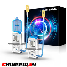 2X H3 LED Bulbs 6500K 90W 20000LM Fog LED Light Xenon Halogen 1:1 Size