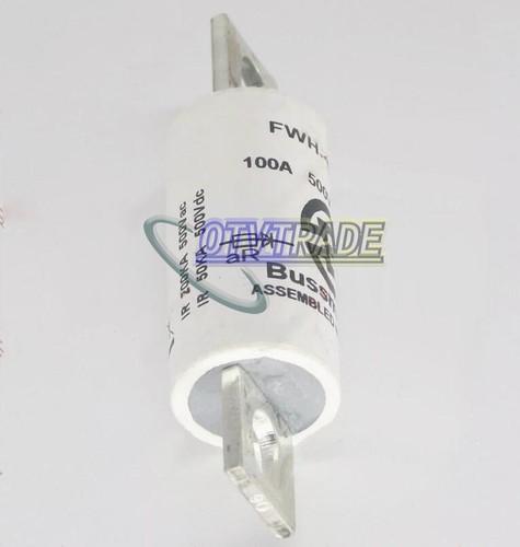1PC FWH-100A (FWH100A) Bussmann 100 Amp (100A) 500V Fast Acting Fuse - Picture 4 of 6