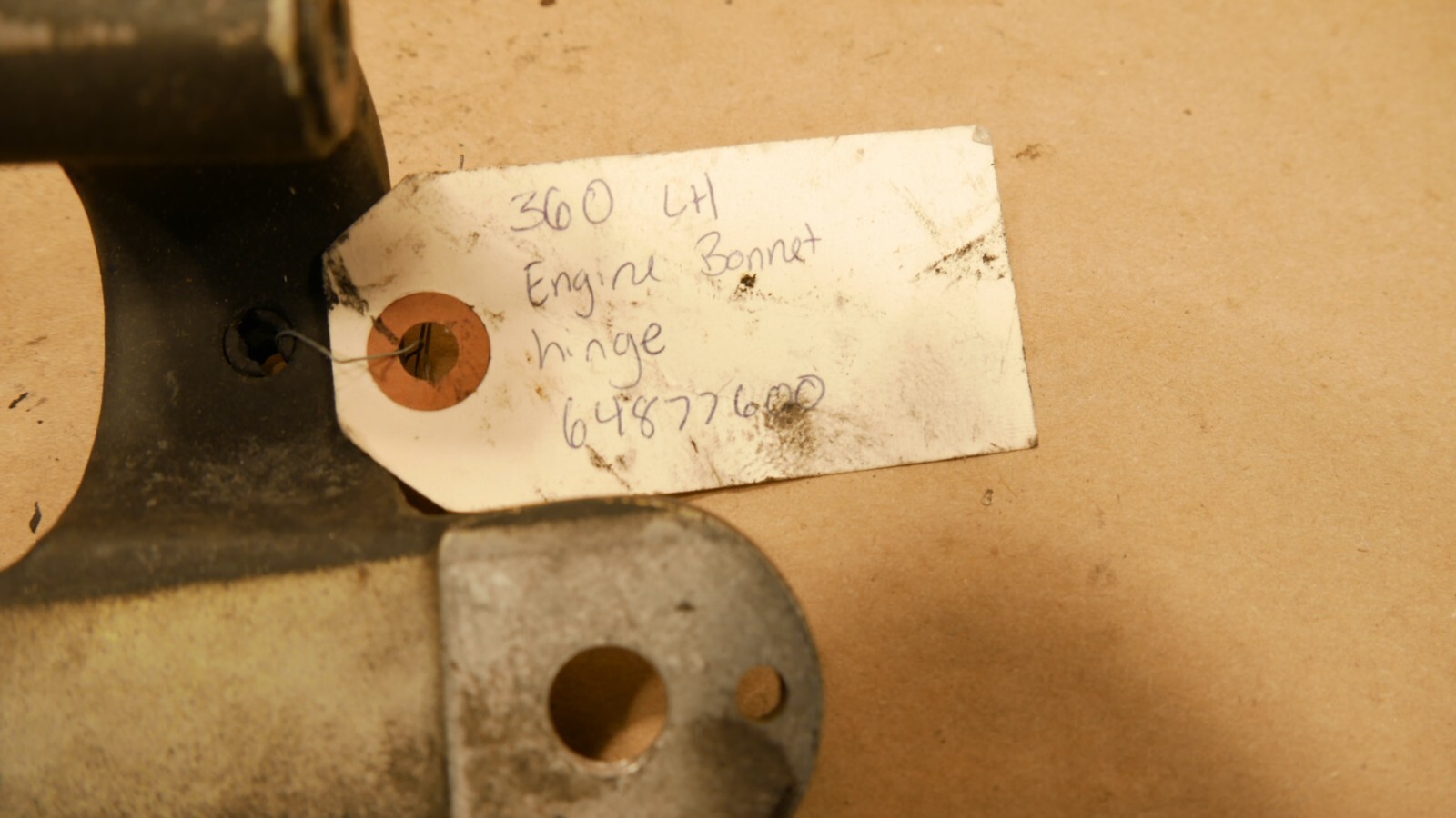 Ferrari 360 LH Engine Bonnet Hinge PN 64877600