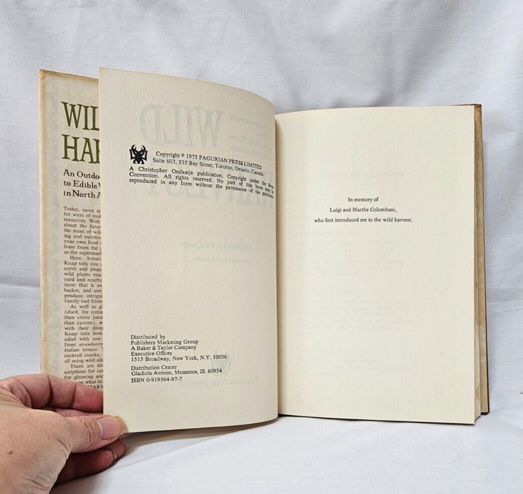 Wild Harvest: An Outdoorsmans Guide to Edible Wild Plants in North America